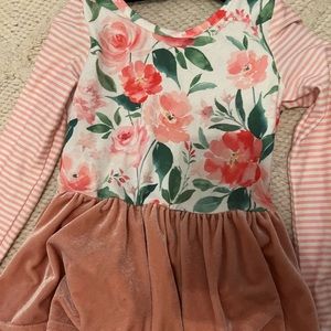 Cheeky plum velvet long sleeve dance leotards